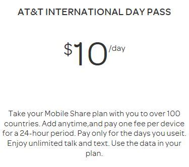 at&t international day pass japan.